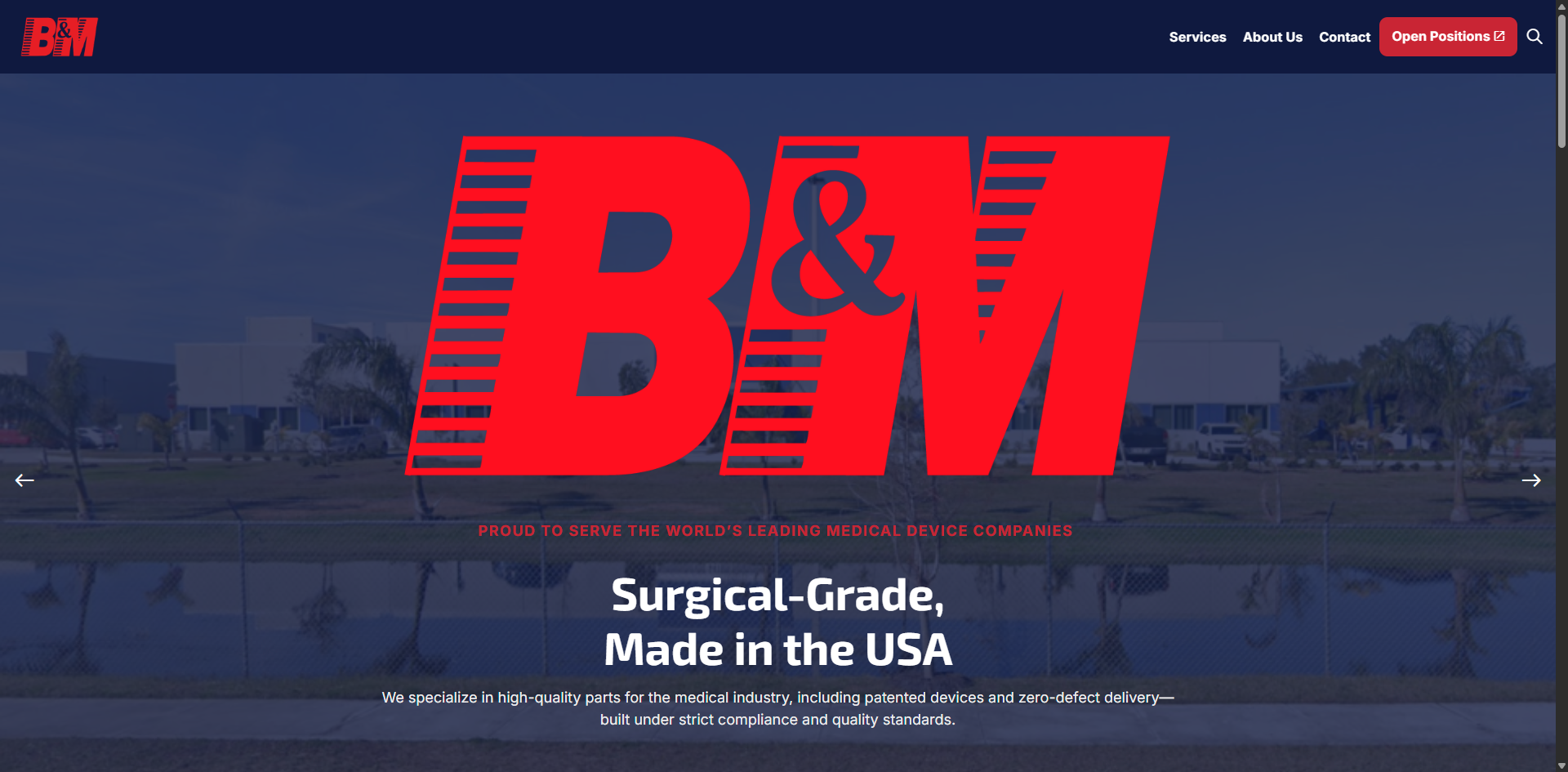 Home | B&M Precision